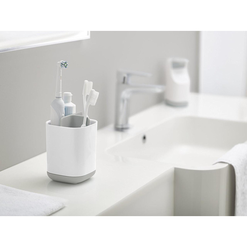 Органайзер пластиковий для ванної Joseph Joseph BATHROOM, 9х12, 7 см, сірий (70509)