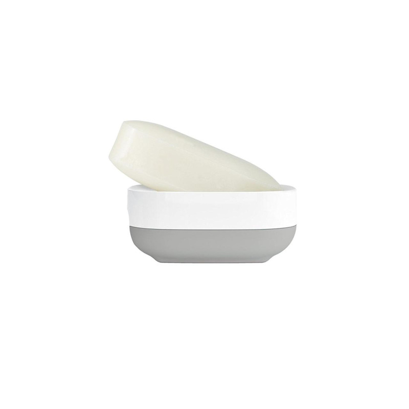 Мильниця пластикова для ванної Joseph Joseph BATHROOM, 8.4х7, 1х3, 6 см, сірий (70511)