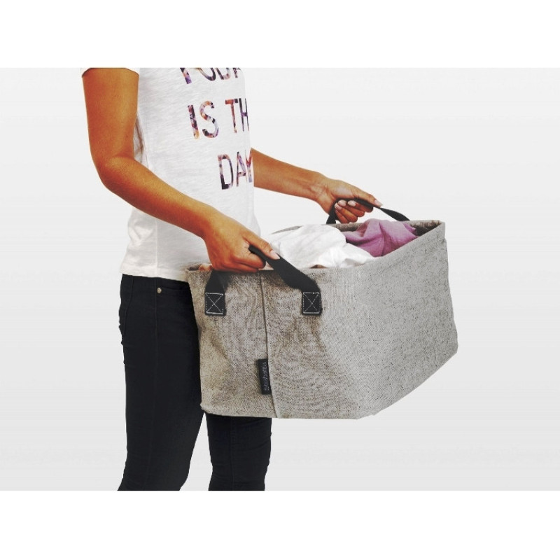 Кошик для білизни з ручками Brabantia, 44х26х37 см, складаний (105685)