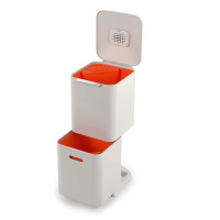 Органайзер для мусора Joseph Joseph INTELLEGENT TOTEM WASTE, объем 40 л, 35x28x73 см, светло-серый (30064)