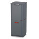 Органайзер для сміття Joseph Joseph INTELLEGENT TOTEM WASTE, об'єм 40 л, 35x28x73 см, темно-сірий (30065)