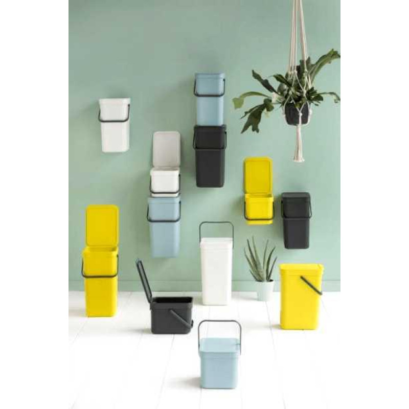 Відро для сміття Sort&Go Brabantia, 6 л, сірий (109720)