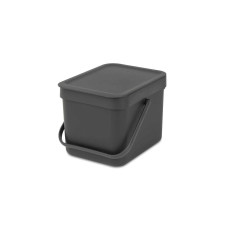 Відро для сміття Sort&Go Brabantia, 6 л, сірий (109720)