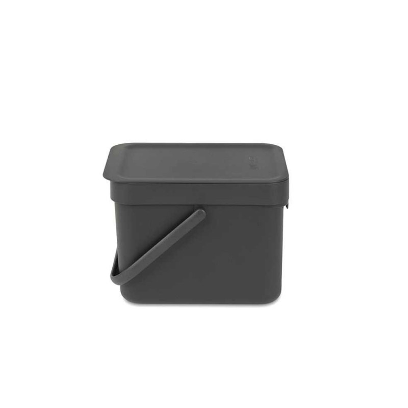 Відро для сміття Sort&Go Brabantia, 6 л, сірий (109720)