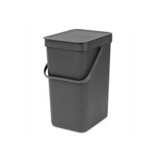 Відро для сміття Sort&Go Brabantia, 16 л, сіре (109966)
