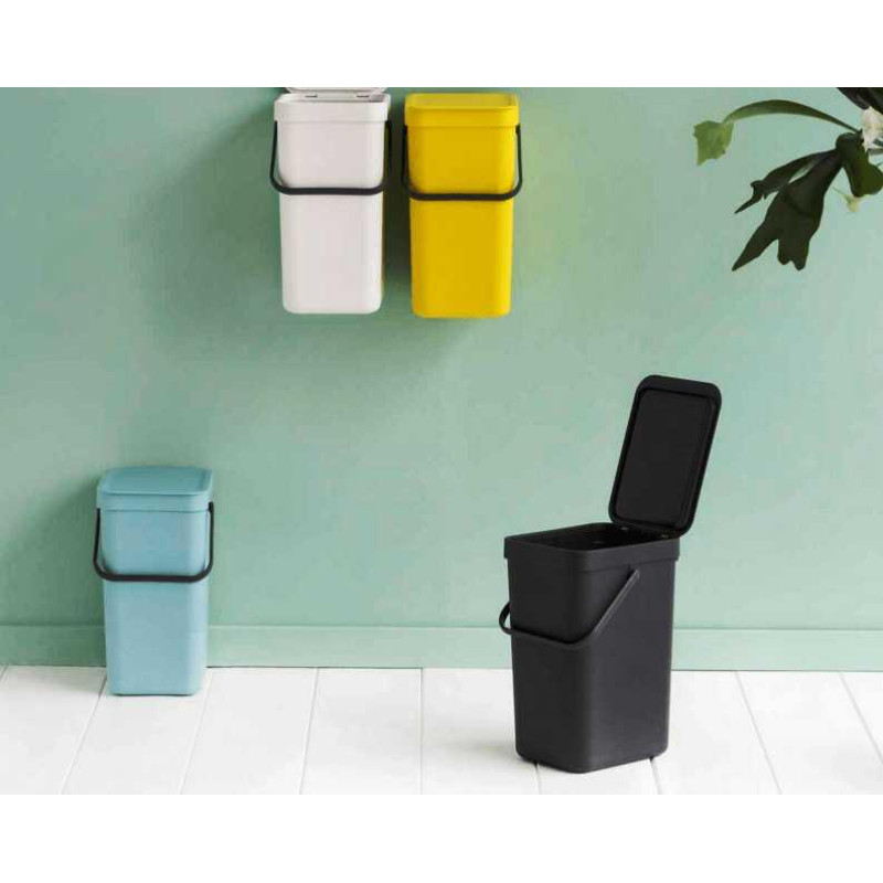 Відро для сміття Sort&Go Brabantia, 16 л, сіре (109966)
