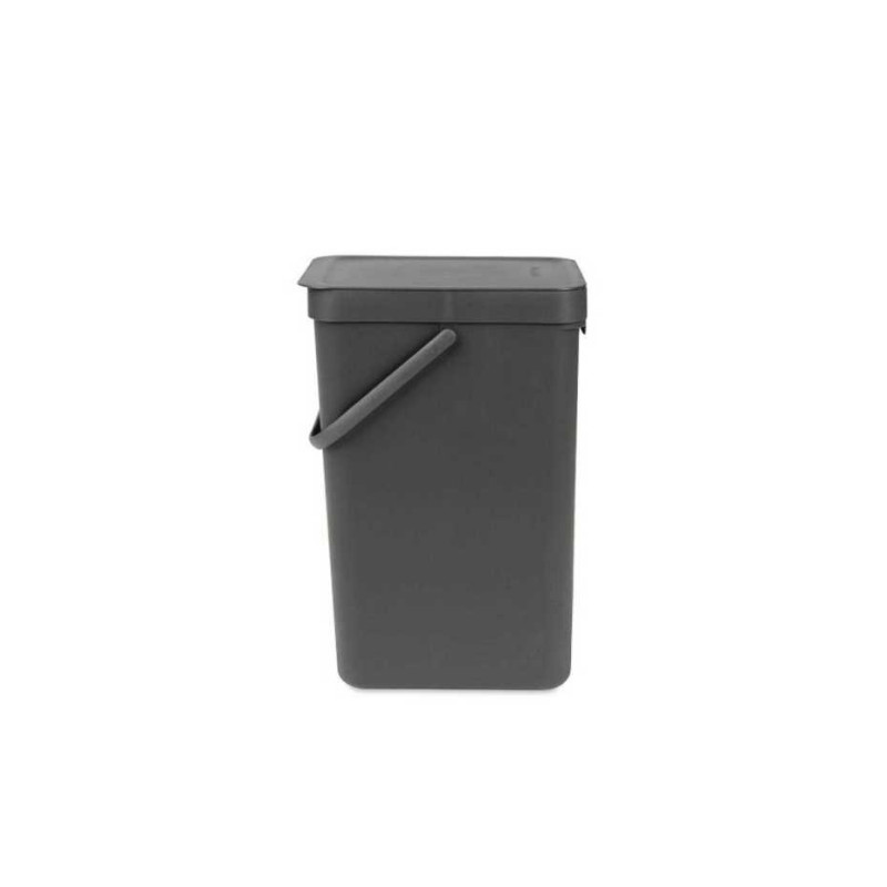 Відро для сміття Sort&Go Brabantia, 16 л, сіре (109966)