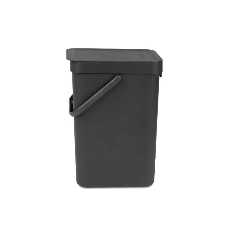 Відро для сміття Sort&Go Brabantia, 12 л, сіре (109805)