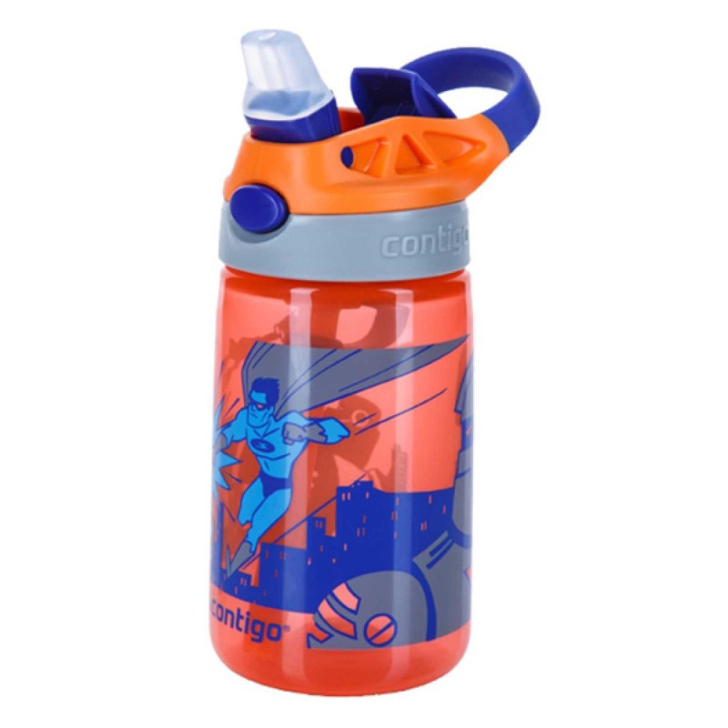 Бутылка детская Contigo GIZMO FLIP, объем 0,42 л, оранжевый (2116115)