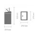 Бак для сміття Touch Bin Brabantia, 10 л (477225)