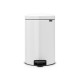 Бак для сміття Pedal Bin Brabantia newIcon, об'єм 20 л, білий (111846)