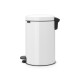 Бак для сміття Pedal Bin Brabantia newIcon, об'єм 12 л, білий (111969)
