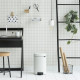 Бак для сміття Pedal Bin Brabantia newIcon, об'єм 12 л, білий (111969)
