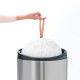 Бак для сміття Touch Bin Brabantia, 40 л, сріблясто-сірий (114809)