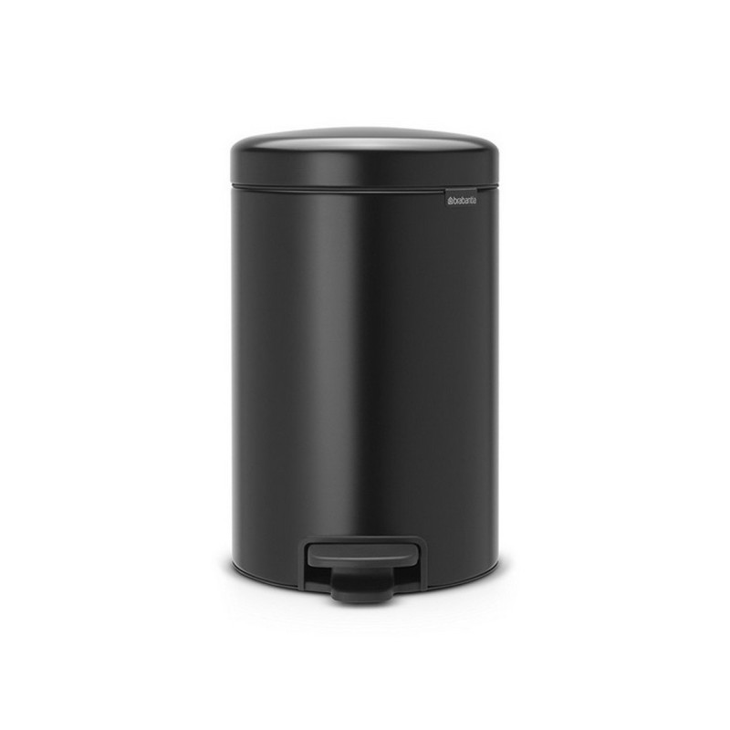 Бак для сміття Brabantia newIcon, об'єм 12 л, 40х24х32, 5 см, чорний (113741)