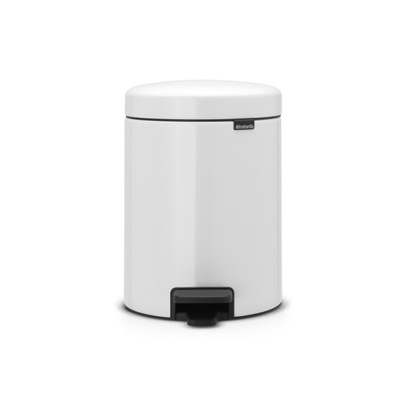 Бак для сміття Pedal Bin Brabantia newIcon, об'єм 5 л, білий (112065)