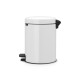 Бак для сміття Pedal Bin Brabantia newIcon, об'єм 5 л, білий (112065)