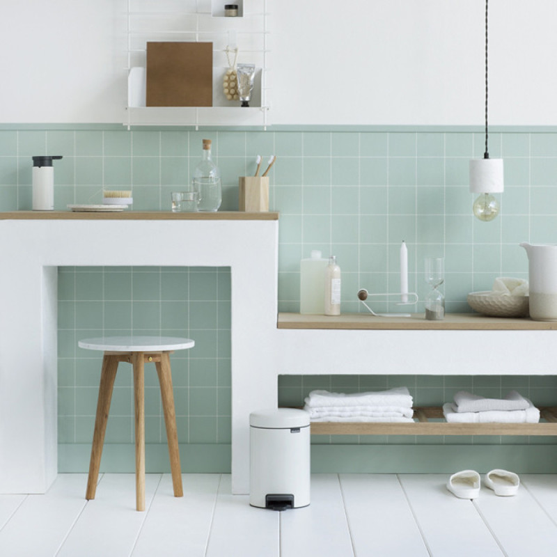 Бак для сміття Pedal Bin Brabantia, 3 л, білий (112126)