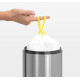 Бак для мусора Brabantia Touch Bin, об'єм 3 л, 28х18,4 см, білий (364488)