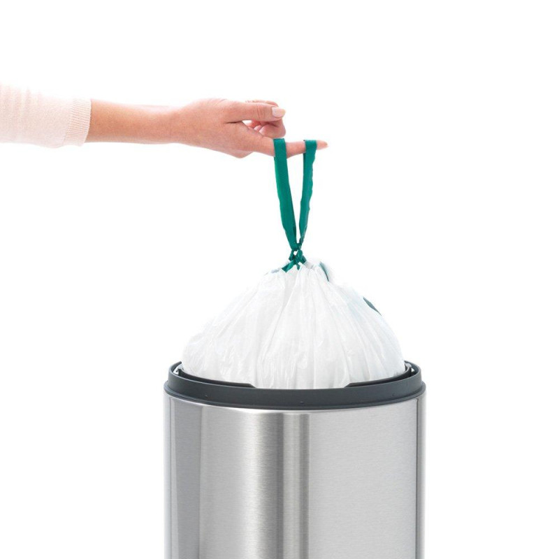 Бак для сміття Brabantia Touch Bin, об'єм 30 л, білий (115141)
