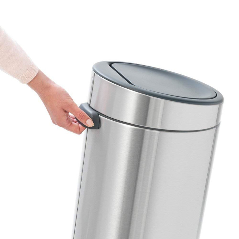 Бак для сміття Brabantia Touch Bin, об'єм 30 л, білий (115141)