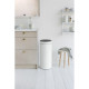 Бак для сміття Brabantia Touch Bin, об'єм 30 л, білий (115141)