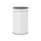 Бак для сміття Touch Bin Brabantia, об'єм 40 л, білий (114984)