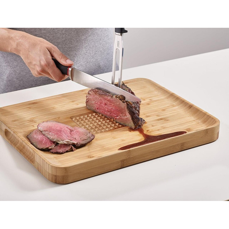 Дошка обробна багатофункціональна Joseph Joseph CHOPPING BOARDS, 40х30 см, бежевий (60142)