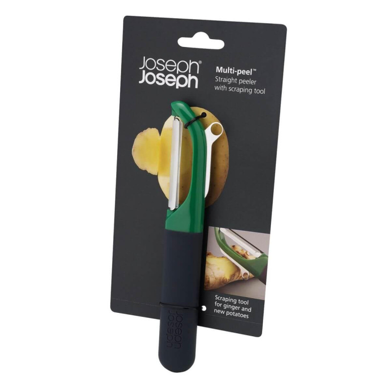 Ніж для чищення овочів Joseph Joseph MULTI-PEEL, 17x3x1,5 см, зелений (10108)