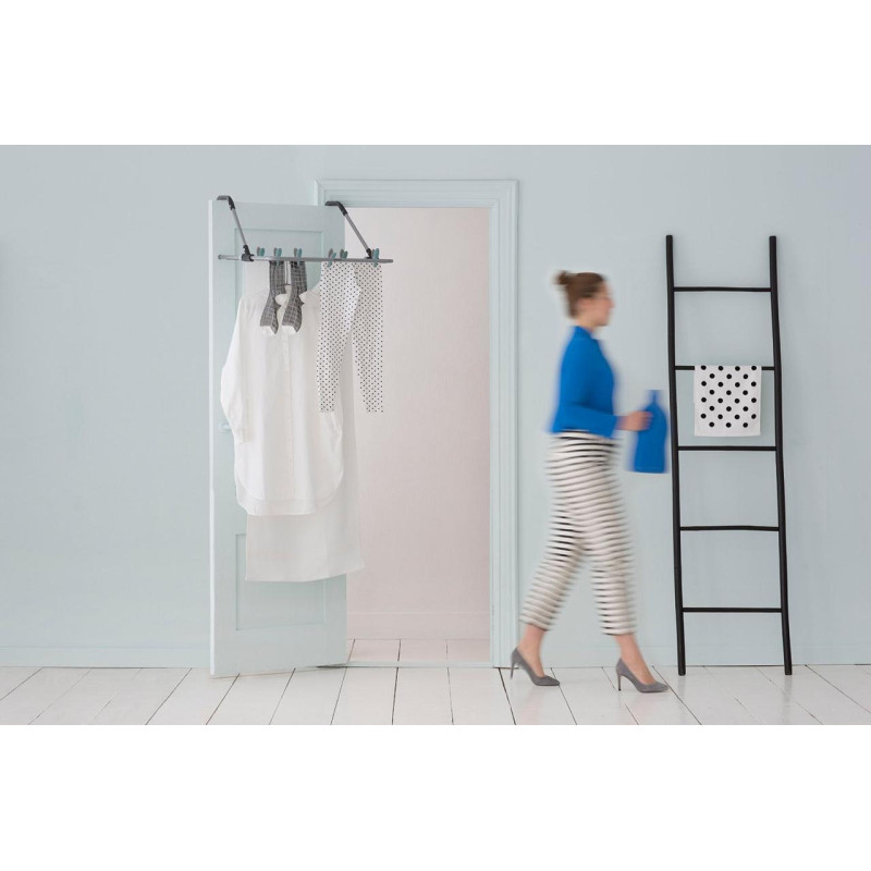 Сушарка для білизни навісна Brabantia, до 4,5 м навішування, біла (102769)
