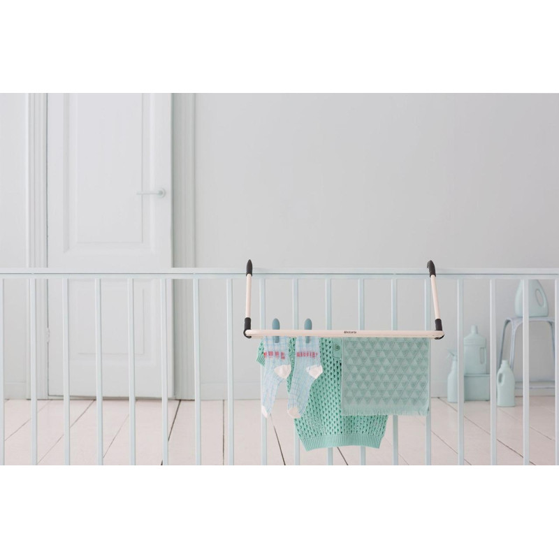 Сушарка для білизни навісна Brabantia, до 4,5 м навішування, біла (102769)
