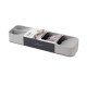Органайзер для столових приладів пластиковий Joseph Joseph COUNTERSTORE, 11x39,5x5,7 см, сірий (85119)