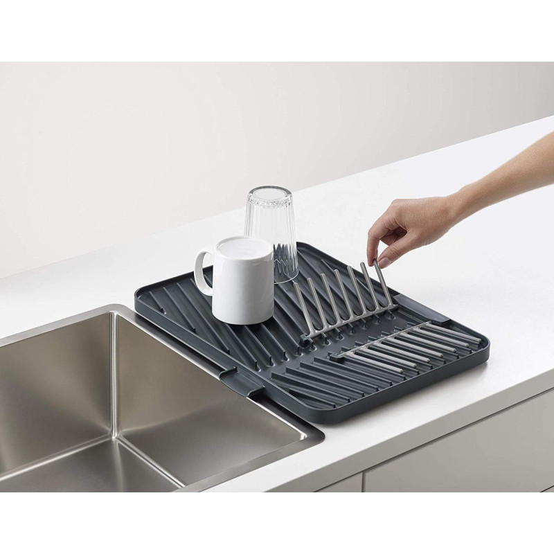 Сушарка для посуду Joseph Joseph FLIP-UP, 2,4x40x31,9 см, сірий (85139)