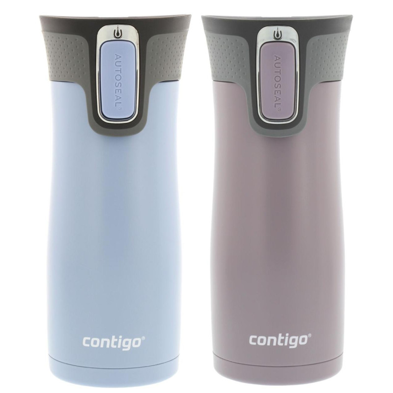 Термостакан Contigo WEST LOOP Dark Plum, объем 0,47 л, светло-сливовый (2104579)
