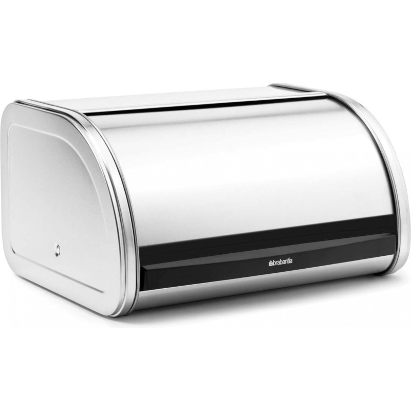 Хлібниця з кришкою Brabantia, що висувається, 31,5х17х26 см, сріблясто-сіра (348907)