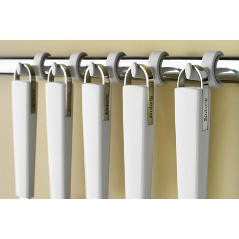 Прес для часнику Brabantia, 18,8 х5, 3х2, 9 см, сріблястий (400667)