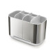 Органайзер для зубних щіток Joseph Joseph EASYSTORE, 13,1x17,1x9 см, сріблястий (70531)