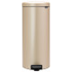 Бак для сміття Pedal Bin NewIcon Brabantia, об'єм 30 л, бежевий шампань (304484)
