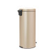 Бак для сміття Pedal Bin NewIcon Brabantia, об'єм 30 л, бежевий шампань (304484)