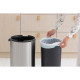 Бак для сміття Touch Bin Brabantia, об'єм 30 л, сталевий матовий (115462)