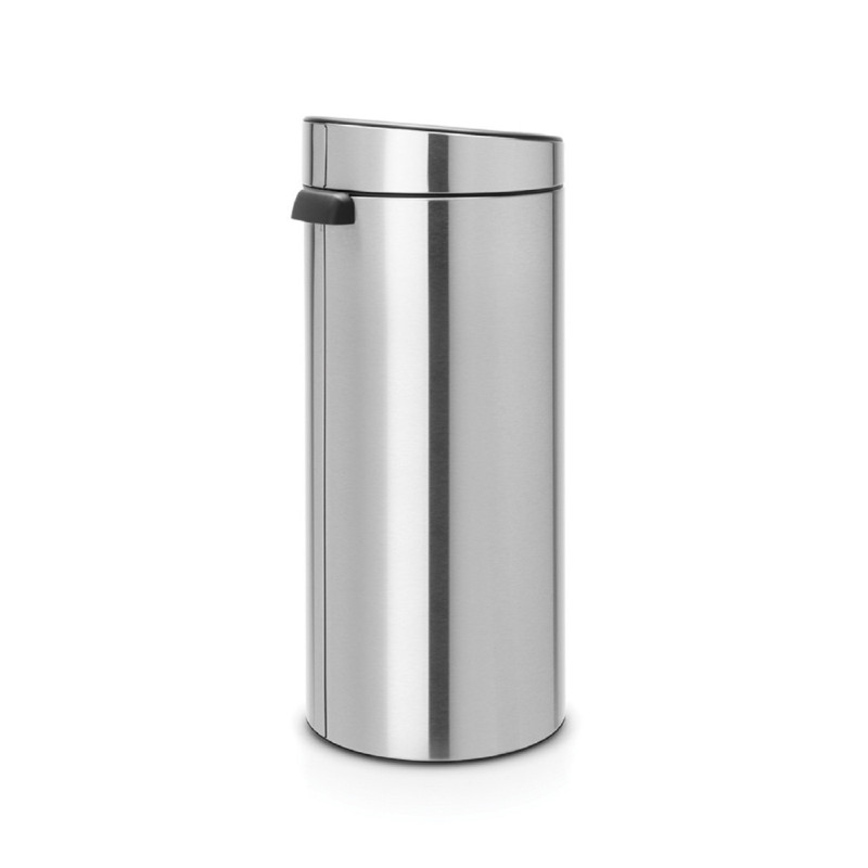 Бак для сміття Touch Bin Brabantia, об'єм 30 л, сталевий матовий (115462)