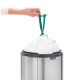 Бак для сміття Touch Bin Brabantia, об'єм 30 л, сталевий матовий (115462)