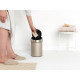 Бак для сміття Touch Bin Brabantia, об'єм 3 л, бежевий шампань (304668)