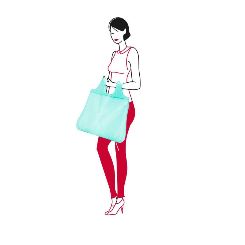 Сумка для шоппинга Reisenthel MINI MAXI SHOPPER, 45х53,5х7 см, голубая (AO 4056) (AO 4056)