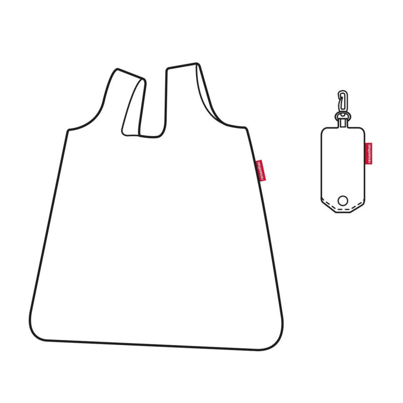 Сумка для шоппинга Reisenthel MINI MAXI SHOPPER, 45х53,5х7 см, голубая (AO 4056) (AO 4056)