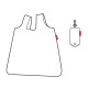 Сумка для шоппинга Reisenthel MINI MAXI SHOPPER, 45х53,5х7 см, голубая (AO 4056) (AO 4056)
