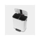 Бак для сміття з педаллю Brabantia Bo Pedal Bin 2х30 л 211447