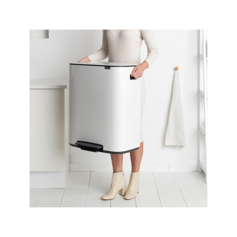 Бак для сміття з педаллю Brabantia Bo Pedal Bin 2х30 л 211447