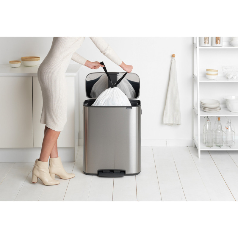 Бак для сміття з педаллю Brabantia Bo Pedal Bin 60 л 211324