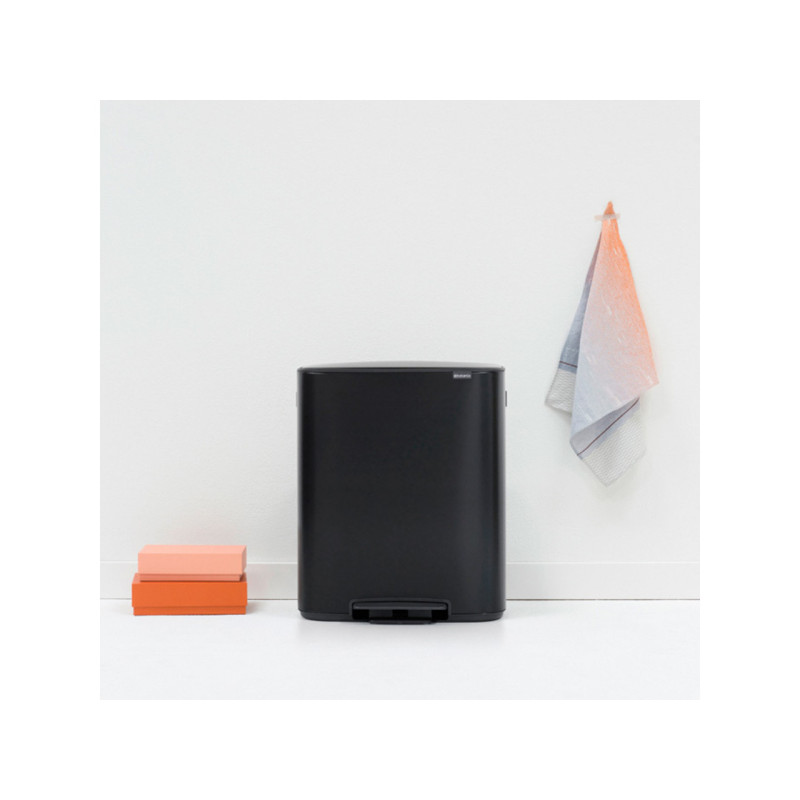 Бак для сміття з педаллю Brabantia Bo PedalL Bin 2х30 л 211508